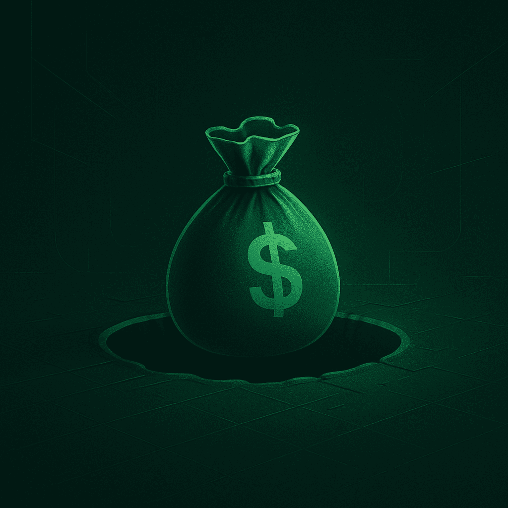 The Financial Law of Holes